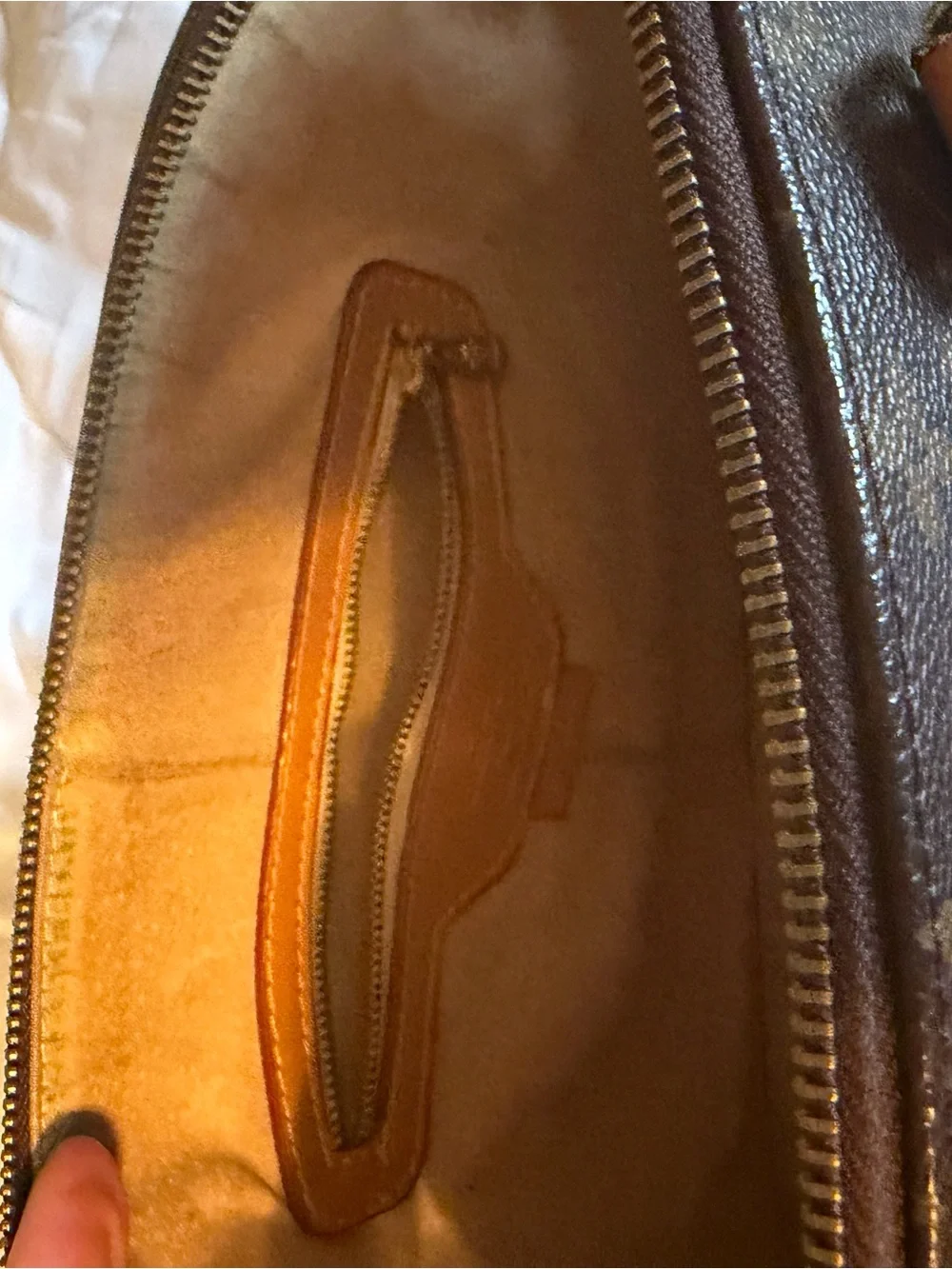 Louis Vuitton Monogram Canvas Brown and Tan Alma PM Shoulder Bag